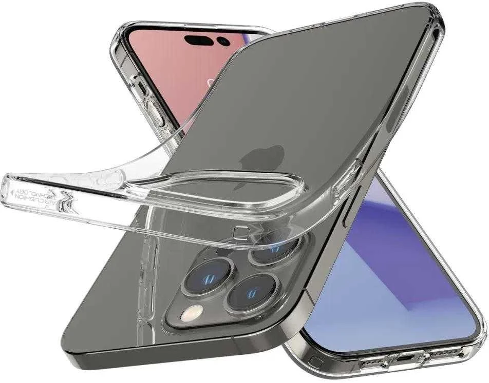Dėklas SPIGEN LIQUID CRYSTAL IPHONE 14 PRO CRYSTAL CLEAR