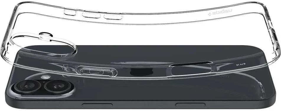 Spigen dėklas LIQUID CRYSTAL skirtas Apple iPhone 16 Plus crystal clear