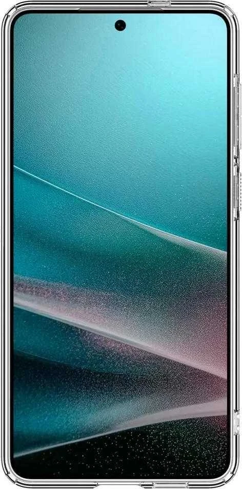 Spigen Liquid Crystal dėklas skirtas Samsung Galaxy S25 Edge – skaidrus