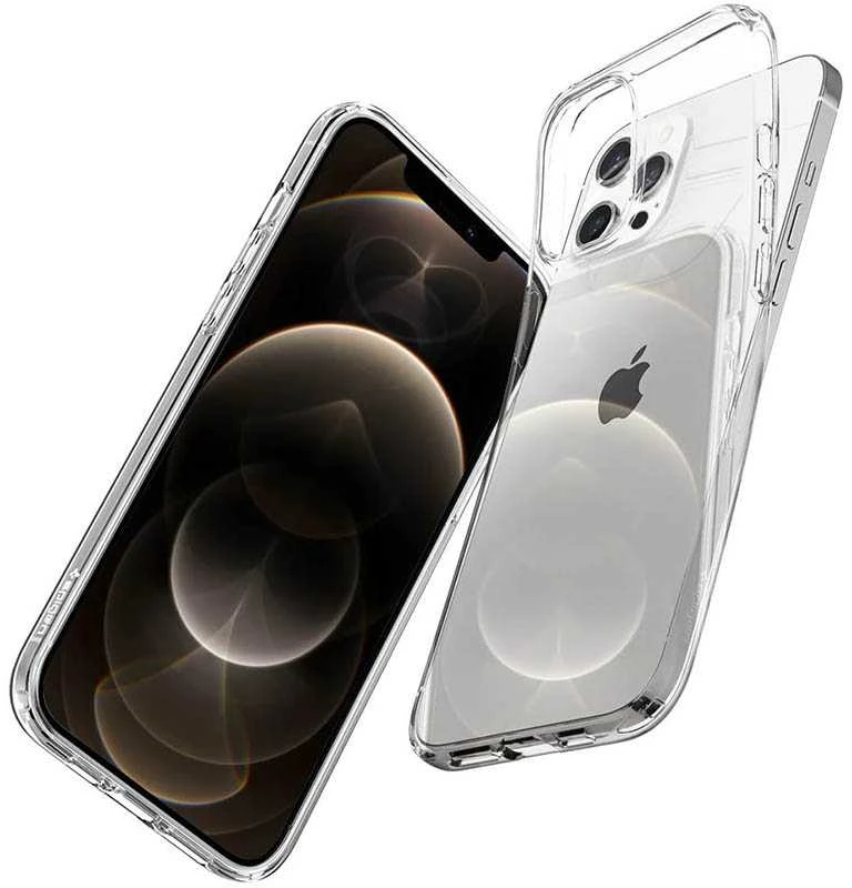 „SPIGEN“ skystųjų kristalų iPhone 12/12 PRO skaidrus dėklas