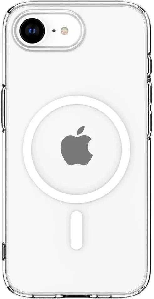 „Spigen Liquid Crystal MagSafe“ dėklas, skirtas „iPhone 16e / 17e“ – skaidrus