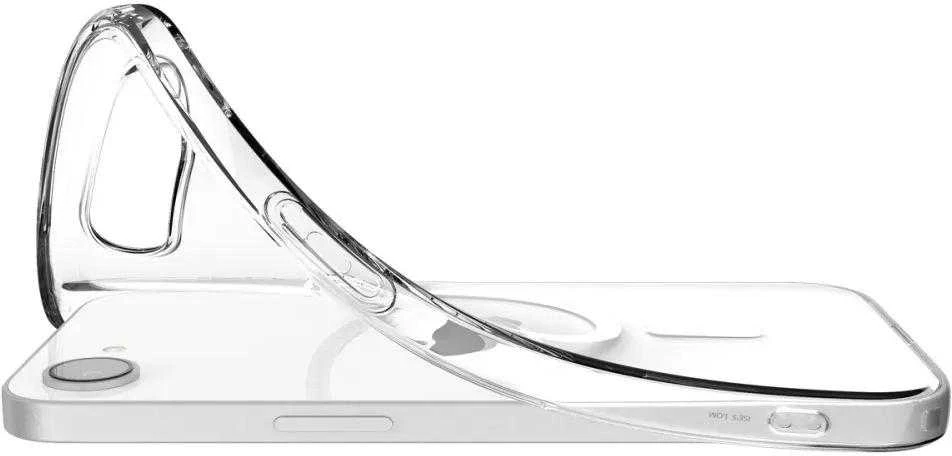 „Spigen Liquid Crystal MagSafe“ dėklas, skirtas „iPhone 16e / 17e“ – skaidrus