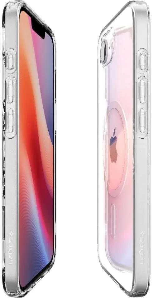 „Spigen Liquid Crystal MagSafe“ dėklas, skirtas „iPhone 16e / 17e“ – skaidrus