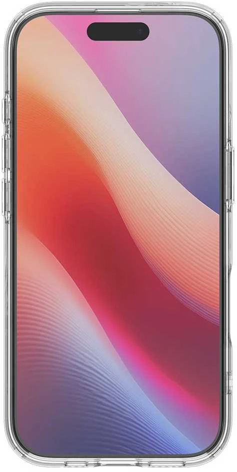 Spigen Liquid Crystal MagSafe dėklas skirtas Apple iPhone 17 – skaidrus and baltos spalvos