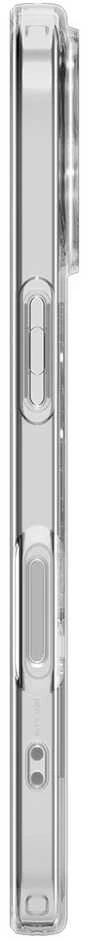 Spigen Liquid Crystal MagSafe dėklas skirtas Apple iPhone 17 – skaidrus and baltos spalvos