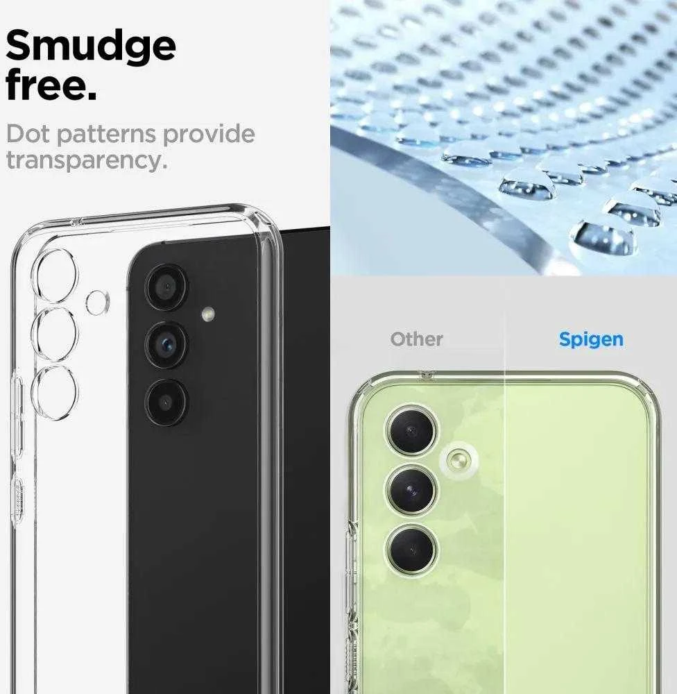 Spigen Liquid Crystal dėklas skirtas Samsung Galaxy A54 5G, spalva - Crystal Clear