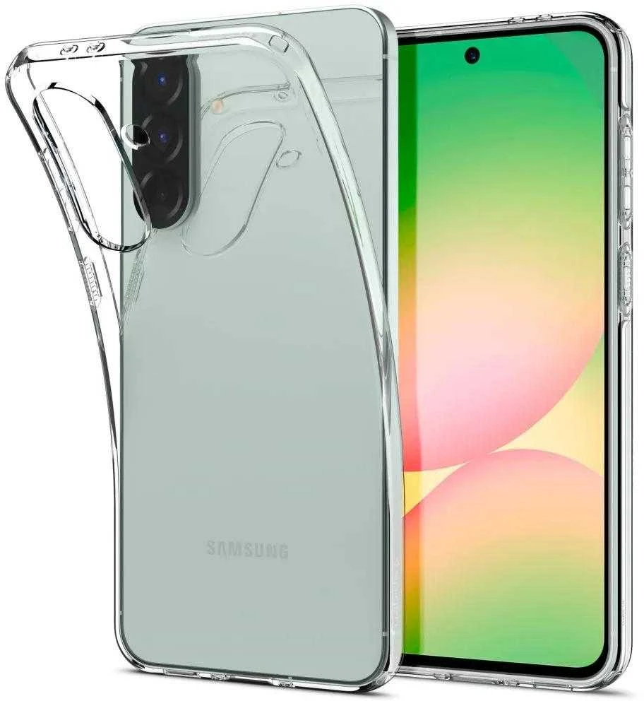 Dėklas „Spigen Liquid Crystal Galaxy A56 5G“ skaidrus