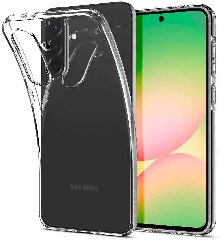 Dėklas „Spigen Liquid Crystal Galaxy A56 5G“ skaidrus