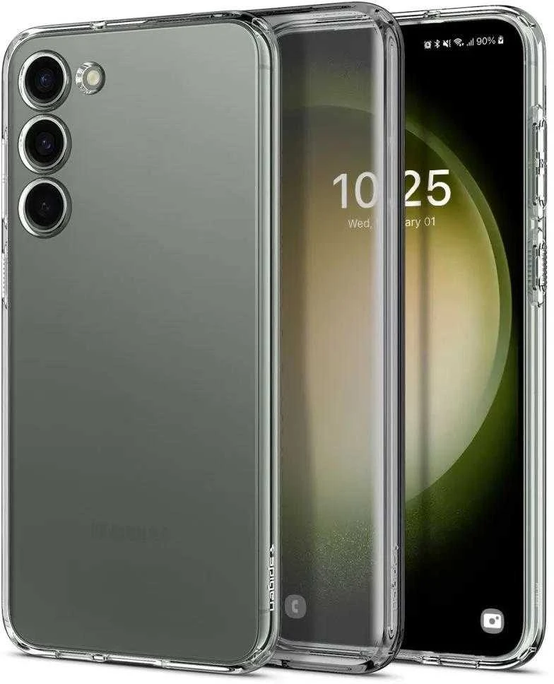 Spigen Liquid Crystal dėklas skirtas Samsung Galaxy S23, spalva - Crystal Clear