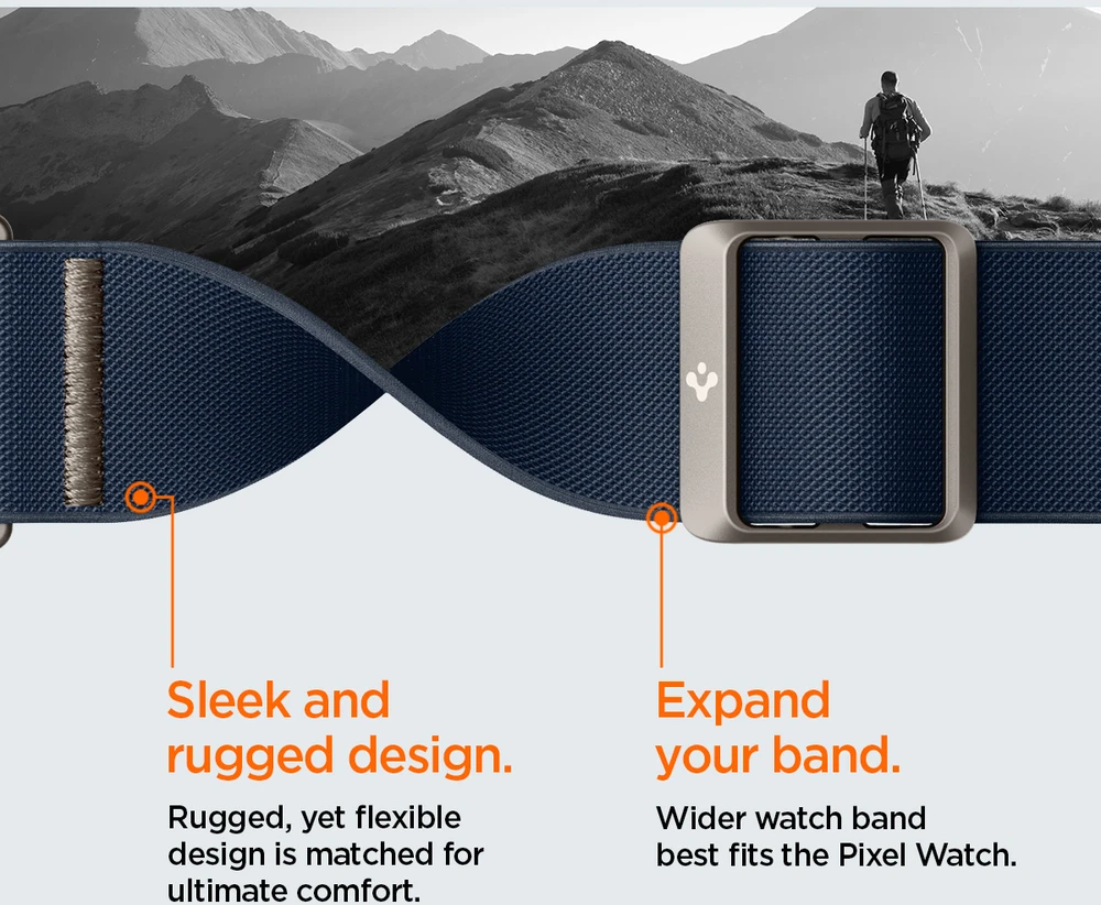 Spigen Lite Fit, navy – Google Pixel Watch 5/4/3 41mm/2/1