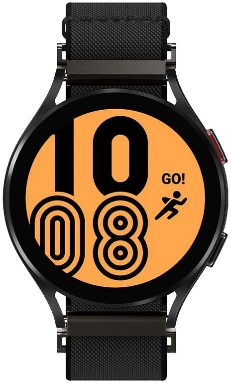 Išmaniojo laikrodžio Samsung Galaxy dirželis, Juodos spalvos, 40/42/44/46mm