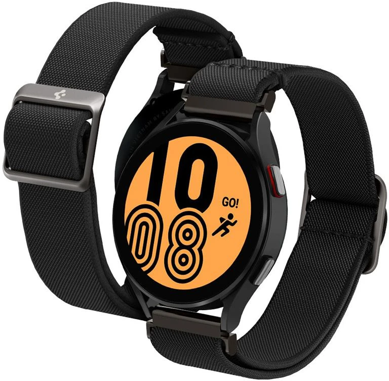 Išmaniojo laikrodžio Samsung Galaxy dirželis, Juodos spalvos, 40/42/44/46mm