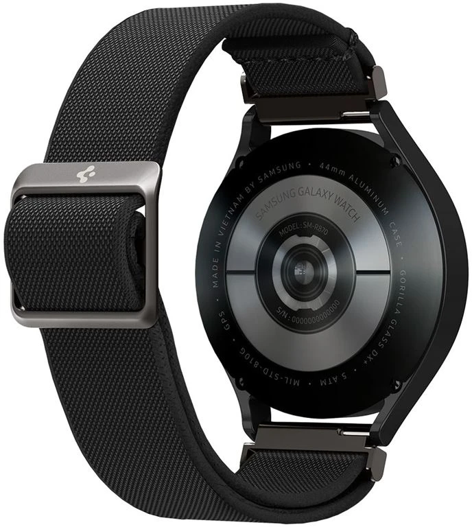 Išmaniojo laikrodžio Samsung Galaxy dirželis, Juodos spalvos, 40/42/44/46mm