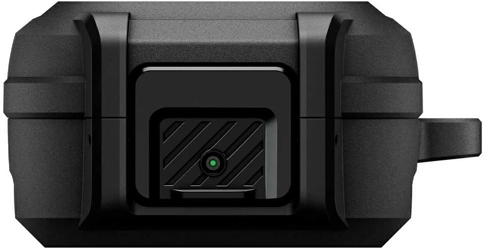 Dėklas Spigen Lock Fit Samsung Galaxy Buds 4 / 4 Pro Matte juodos spalvos