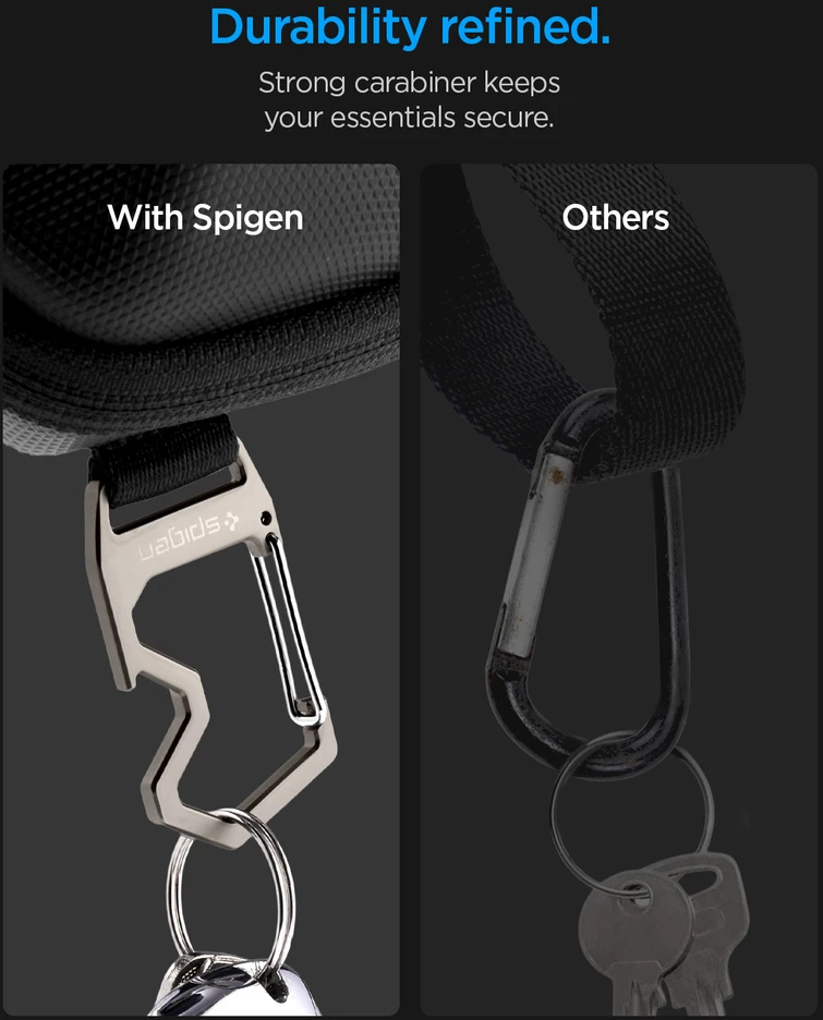 Spigen Lock Fit Sunglasses Case, juodas