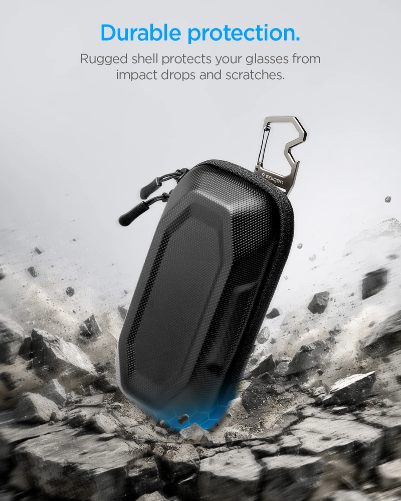 Spigen Lock Fit Sunglasses Case, juodas