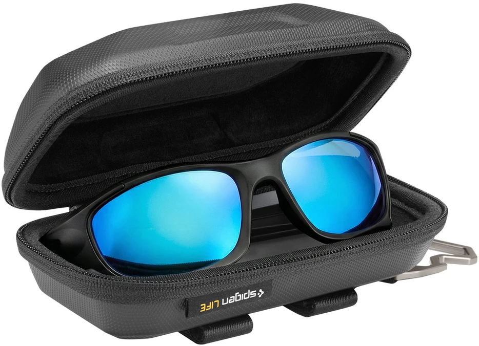 Spigen Lock Fit Sunglasses Case, juodas