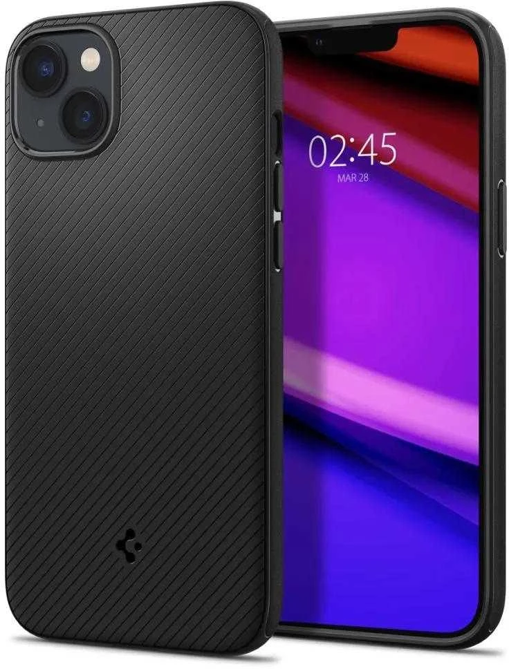 Spigen Mag Armor Apple iPhone 14 Plus dėklas telefonui juodos spalvos