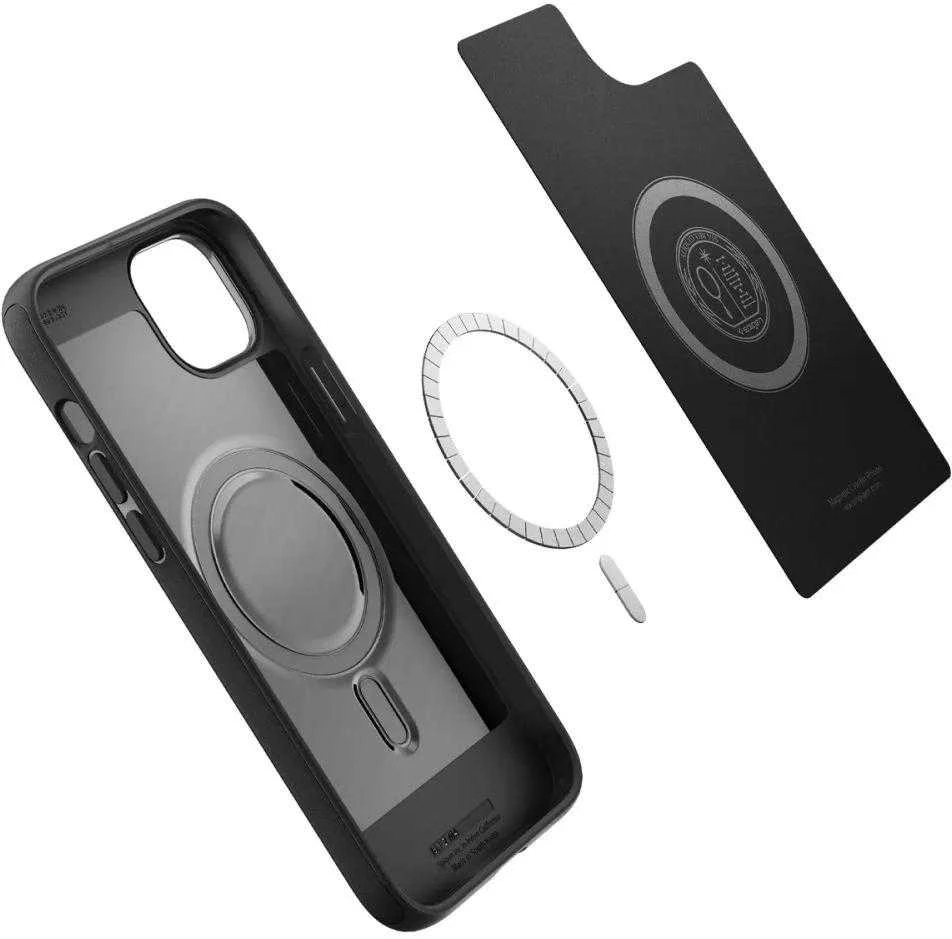 Spigen Mag Armor Apple iPhone 14 Plus dėklas telefonui juodos spalvos