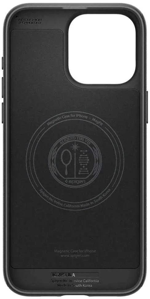 Spigen Mag Armor (MagFit) dėklas skirtas Apple iPhone 15 Pro Max, spalva - Matte Black