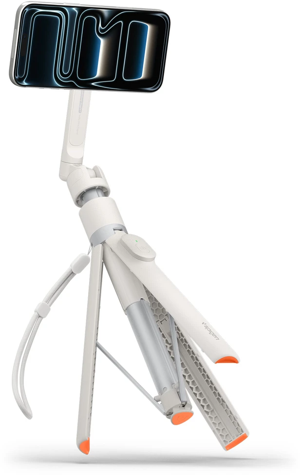 Spigen MagSafe Tripod Selfie Stick, dune beige