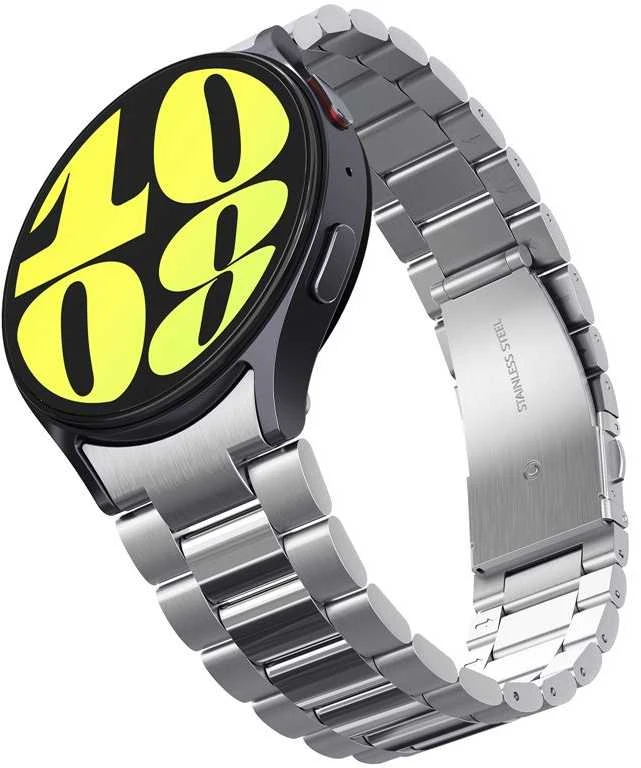 Spigen Modern Fit 316L, sidabrinis - Samsung Galaxy Watch7 44/40 mm