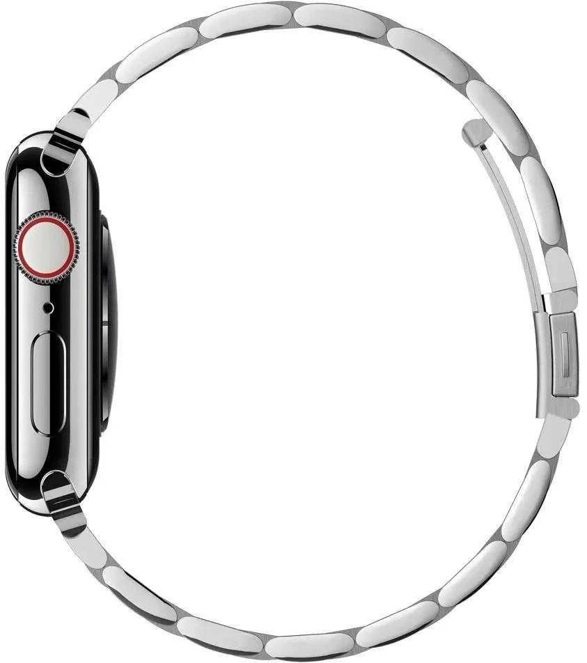 Išmaniojo laikrodžio Apple 1/2/3/4/5 dirželis, Sidabrinės spalvos, 38/40mm