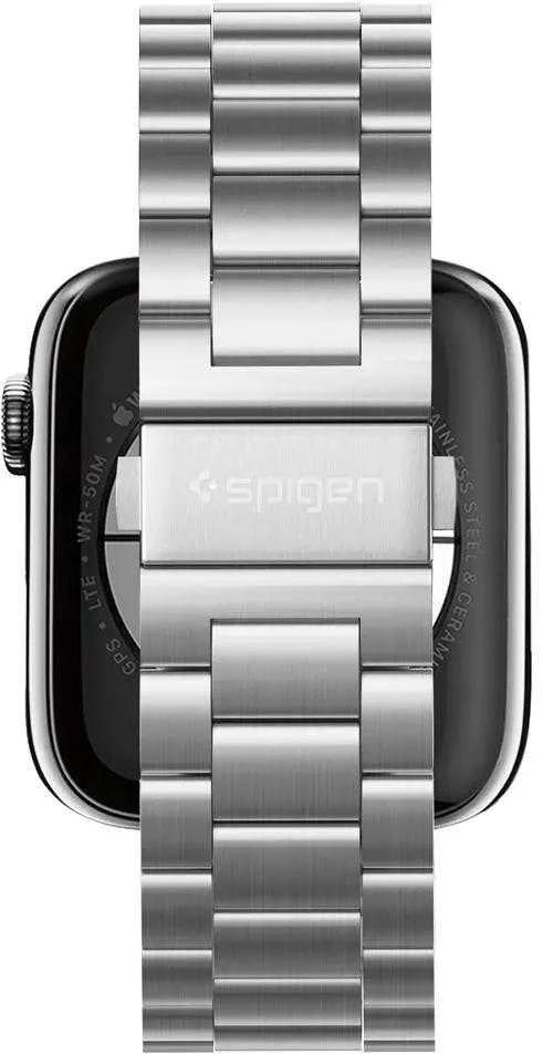 Išmaniojo laikrodžio Apple 1/2/3/4 dirželis, Sidabrinės spalvos, 42/44mm