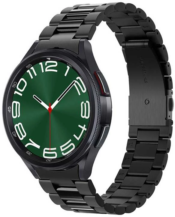 „Spigen Modern Fit Band“ – apyrankė, skirta „Samsung Galaxy Watch 6 Classic“ 47 mm (juodas)