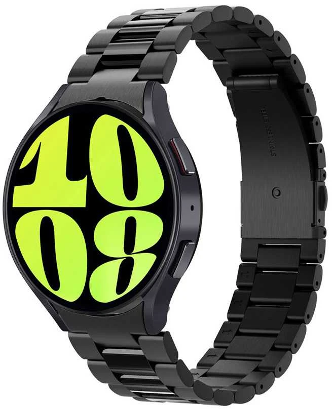 Spigen Modern Fit 316L Band, juodas - Samsung Galaxy Watch6 44mm