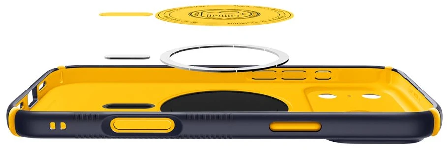 Spigen Nano Pop HIBRIDINIS MagSafe DĖKLAS iPhone 17 Pro / 18 Pro BLUEBERRY NAVY