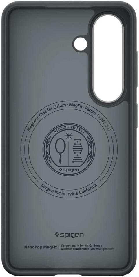 Spigen Nano POP Mag MagSafe dėklas Samsung Galaxy S26 Juodas sesame