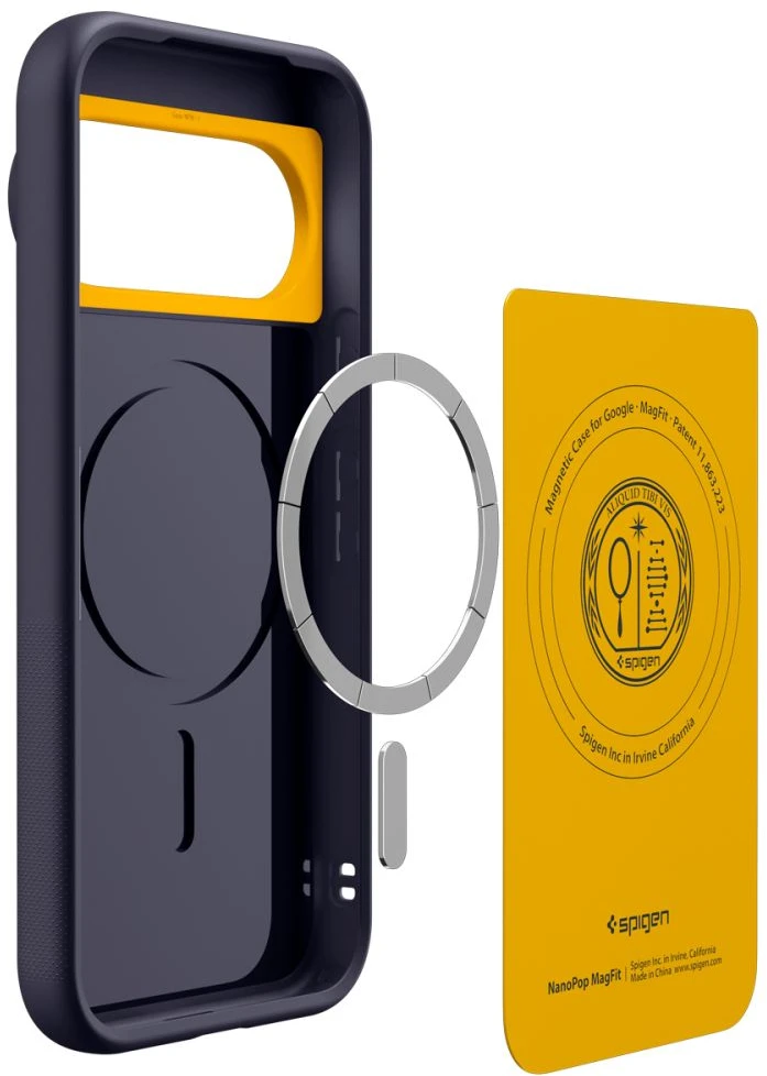 SPIGEN NANO POP MAG MAGSAFE GOOGLE PIXEL 11 PRO DĖKLAS BLUEBERRY NAVY