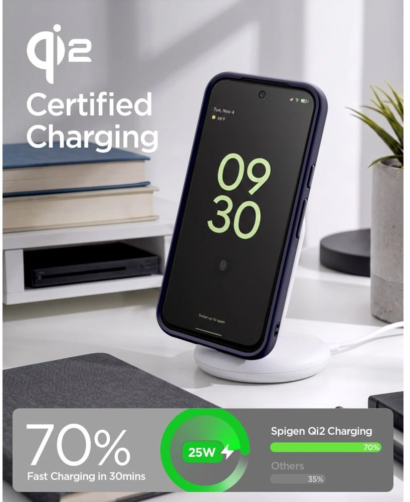 SPIGEN NANO POP MAG MAGSAFE GOOGLE PIXEL 11 PRO DĖKLAS BLUEBERRY NAVY