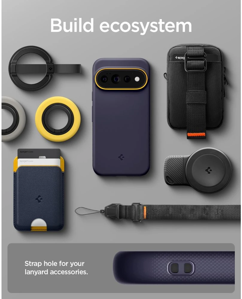 SPIGEN NANO POP MAG MAGSAFE GOOGLE PIXEL 11 PRO DĖKLAS BLUEBERRY NAVY