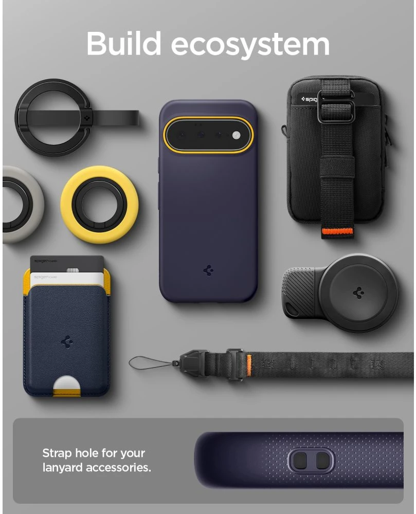 SPIGEN NANO POP MAG MAGSAFE GOOGLE PIXEL 11 DĖKLAS BLUEBERRY NAVY