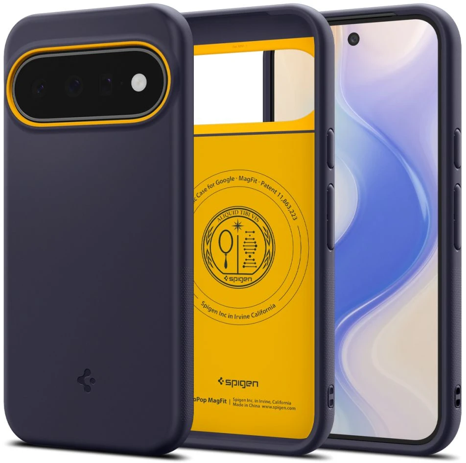 SPIGEN NANO POP MAG MAGSAFE GOOGLE PIXEL 11 DĖKLAS BLUEBERRY NAVY