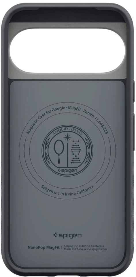 SPIGEN NANO POP MAG MAGSAFE GOOGLE PIXEL 11 DĖKLAS Juodas SESAME
