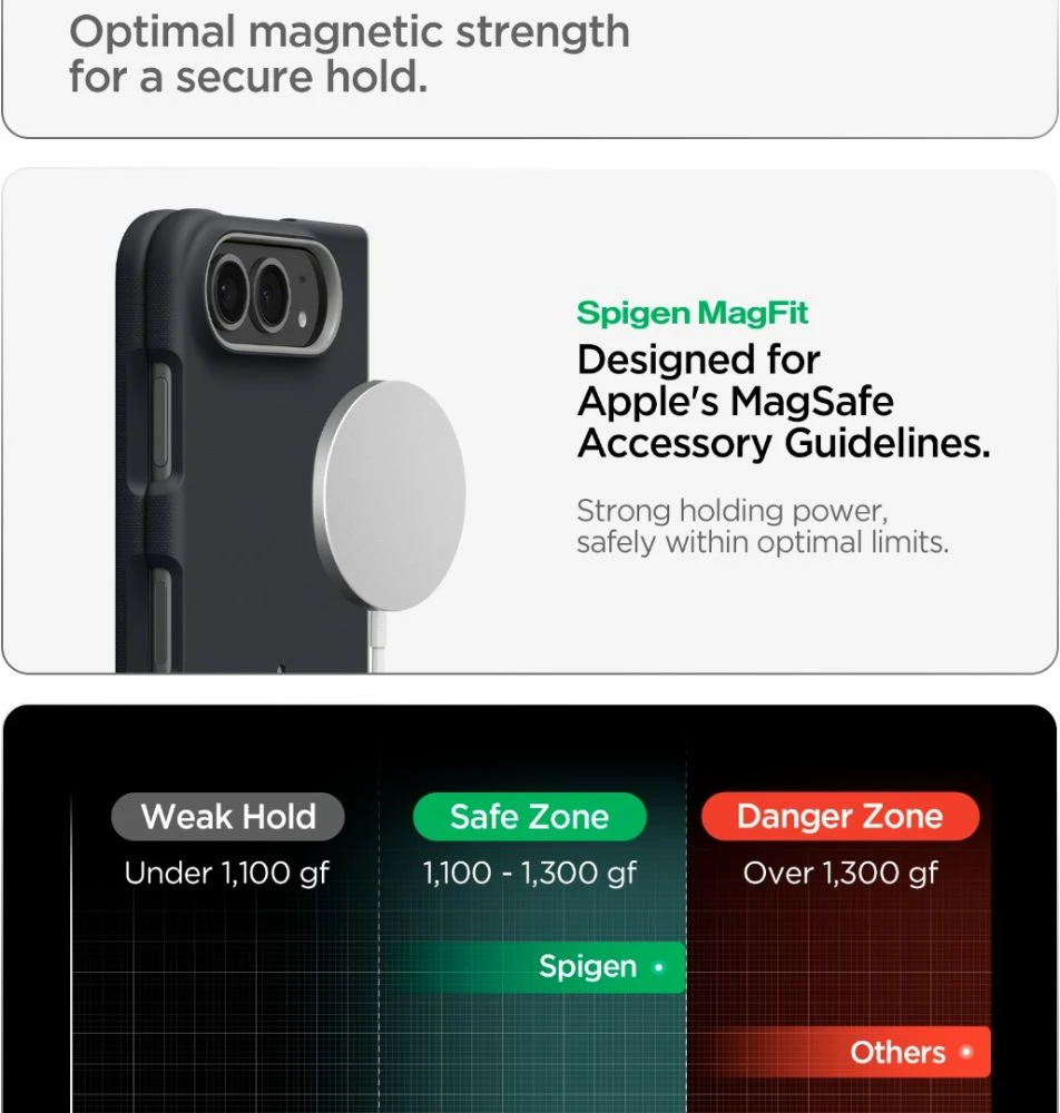 Spigen NANO POP MAG MAGSAFE IPHONE DUO DĖKLAS Juodas SESAME