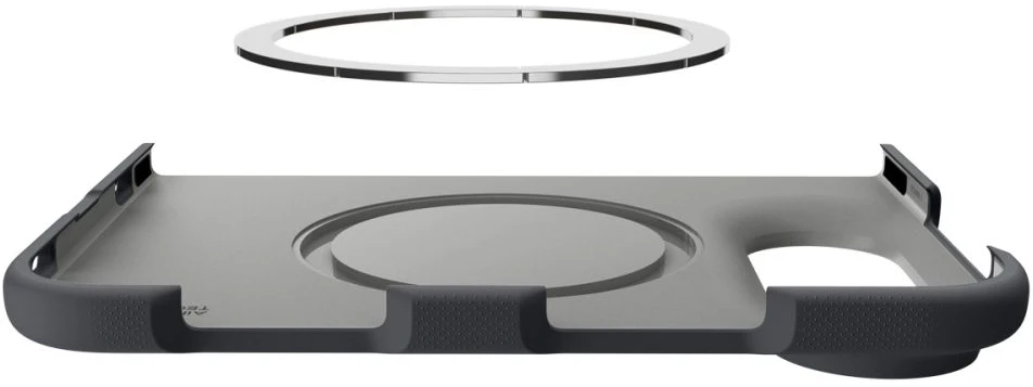 Spigen NANO POP MAG MAGSAFE IPHONE DUO DĖKLAS Juodas SESAME