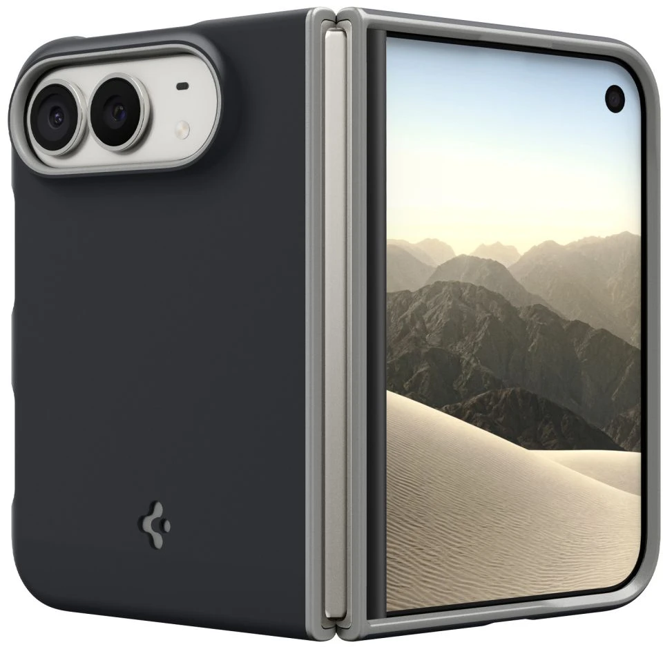 Spigen NANO POP MAG MAGSAFE IPHONE DUO DĖKLAS Juodas SESAME