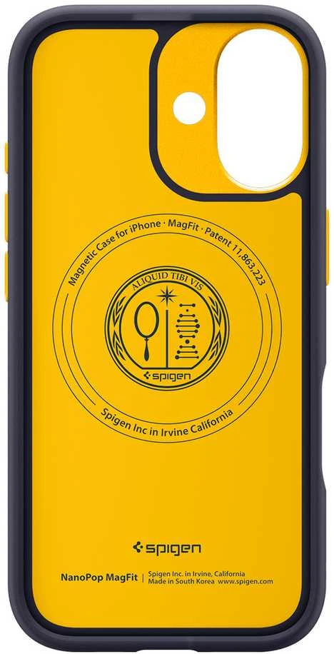 Spigen Nano Pop MagSafe dėklas skirtas Apple iPhone 17 – mėlynos spalvos