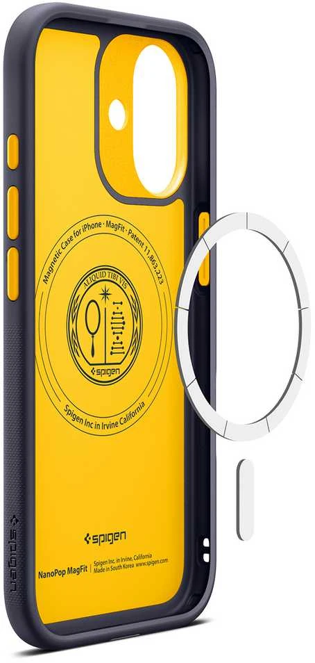 Spigen Nano Pop MagSafe dėklas skirtas Apple iPhone 17 – mėlynos spalvos
