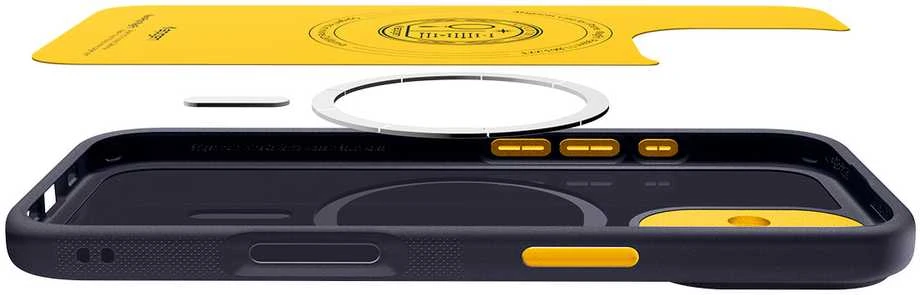 Spigen Nano Pop MagSafe dėklas skirtas Apple iPhone 17 – mėlynos spalvos