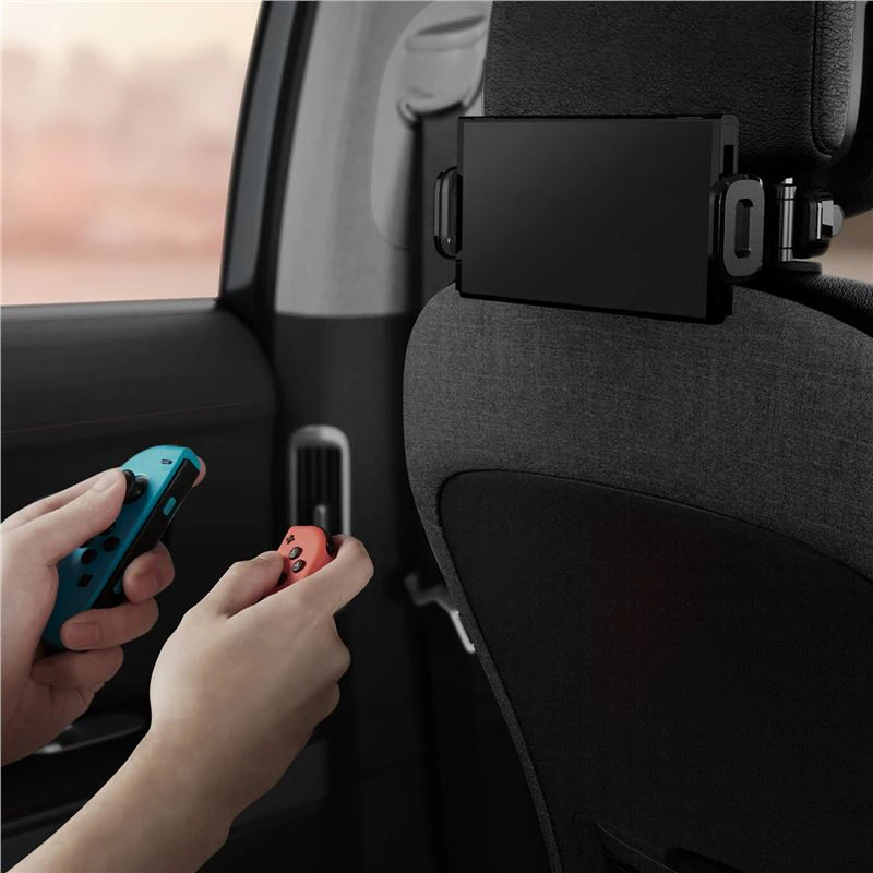 Spigen OneTap Universal Car Mount for Planšetė (headrest), juodos spalvos