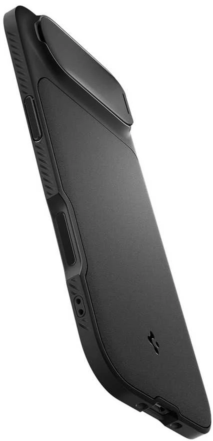 Dėklas Spigen Optik Armor MagSafe, juodos spalvos – Apple iPhone Air