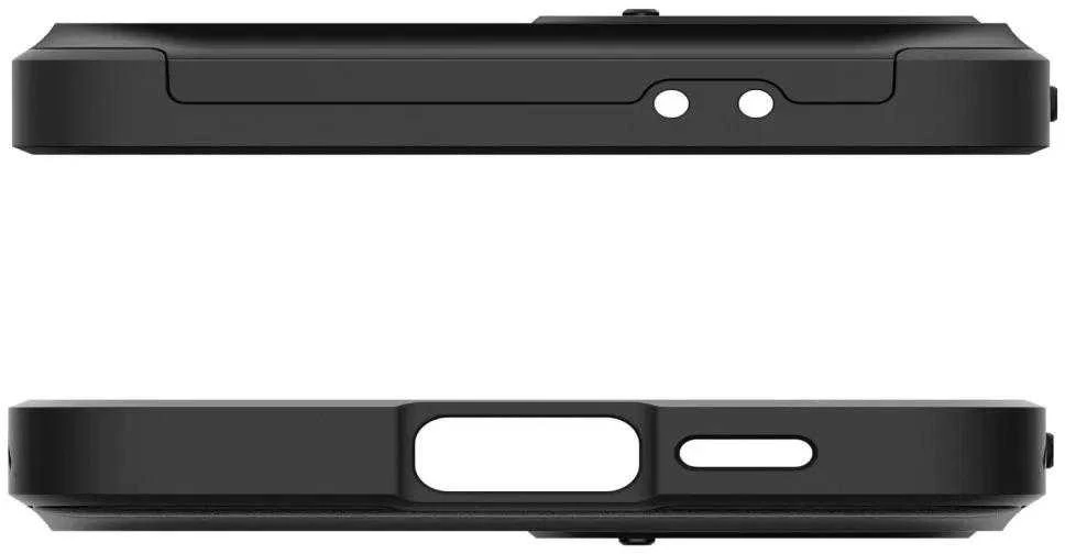 Spigen Optik Armor dėklas skirtas Samsung Galaxy S24 FE – juodos spalvos