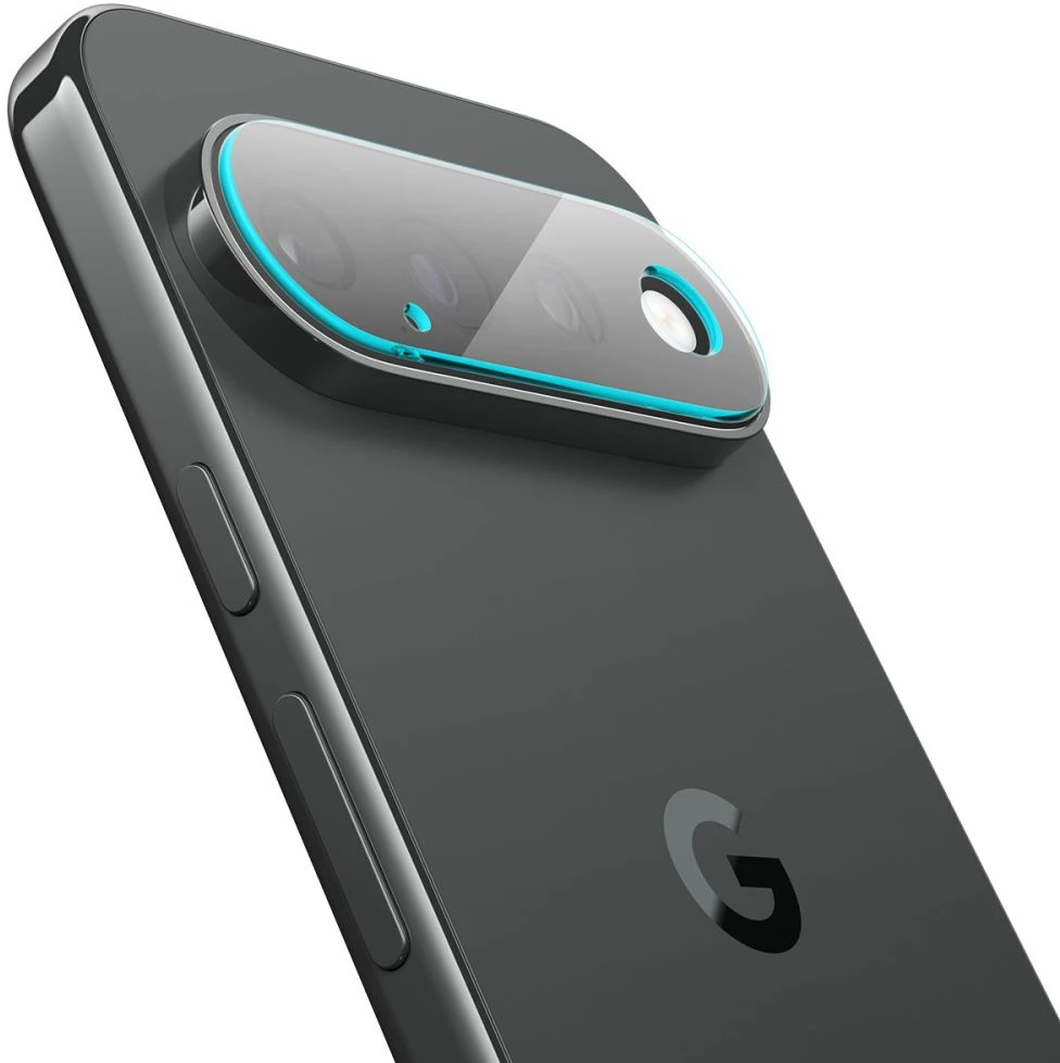 Spigen OPTIK PRO GLAS.TR EZ FIT KAMEROS APSAUGA 2-PACK GOOGLE PIXEL 11 PRO XL SKAIDRI