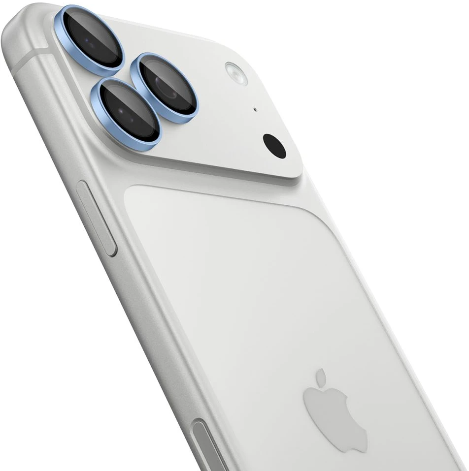 Spigen OPTIK PRO GLAS.TR EZ FIT KAMEROS APSAUGA 2-PACK IPHONE 18 PRO / 18 PRO MAX ŠVIESIAI MĖLYNA