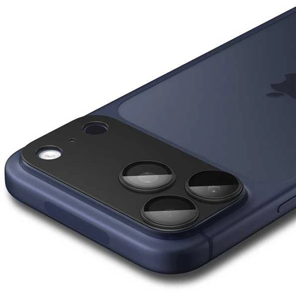 Spigen Glass tR EZ Fit Optik Pro XL 1 Pack, juodas - iPhone 17 Pro Max